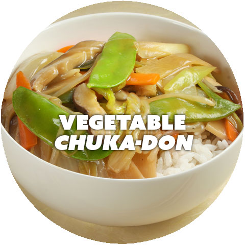 Vegetable Chuka Don