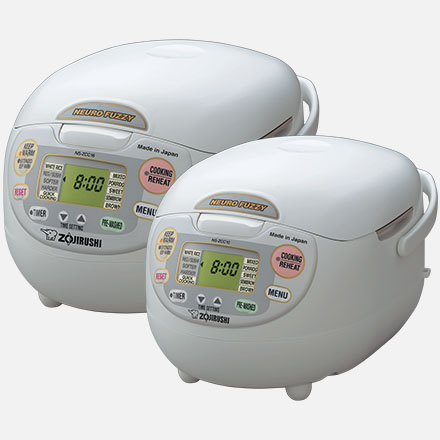 Neuro Fuzzy® Rice Cooker & Warmer NS-ZCC10/18